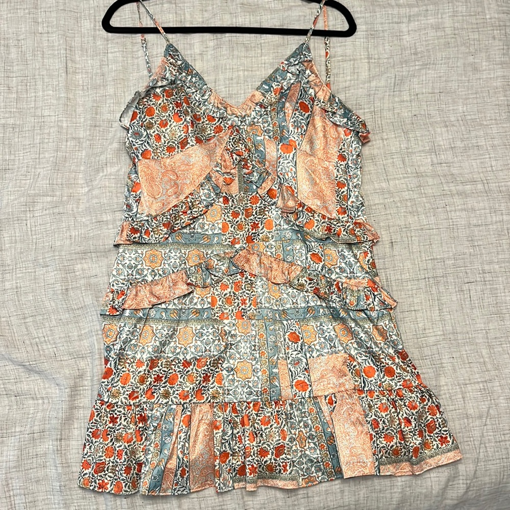 DRA Los Angeles silken short spaghetti strap dress